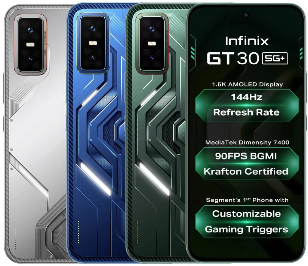 Infinix GT 30 5G+ (2025) A Gaming Beast Under ₹20,000